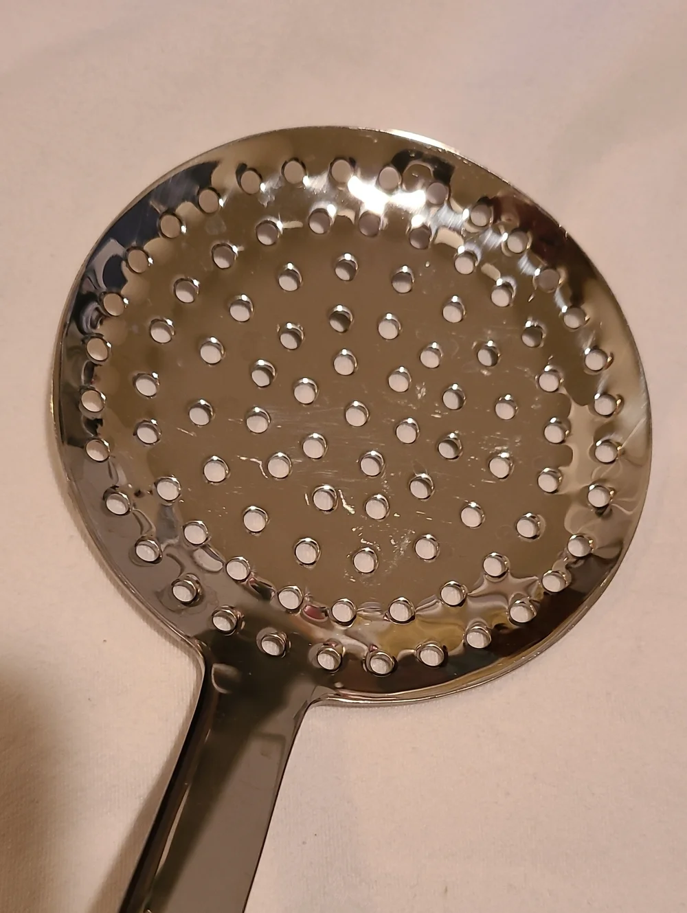 All-Clad Stainless Steel Skimmer 13-inch For Straining Stocks Soup Liquid